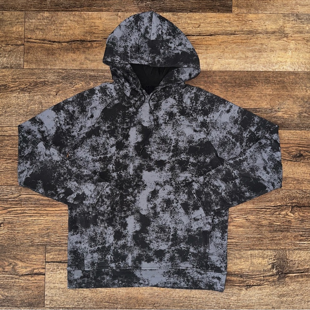 Lululemon City Sweat Pullover Hoodie French Terry Astral Graphite & Grey size M